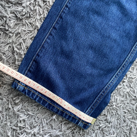 Current Elliott Jeans Blue Full Barrel High Waisted - Picture 10 of 11